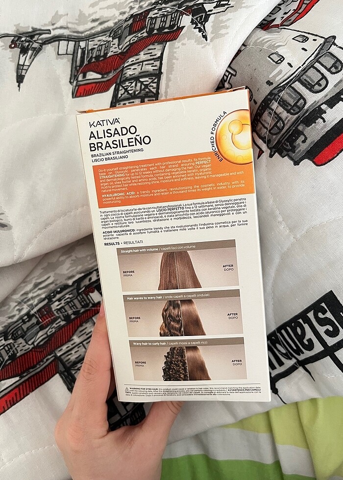 Kativa Saç Düzleştirme Kiti brezilya fönü keratin - Görsel 4