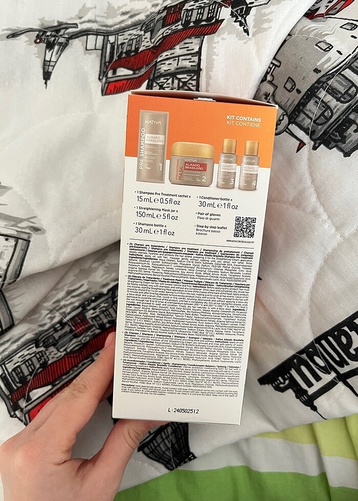 Kativa Saç Düzleştirme Kiti brezilya fönü keratin - Görsel 5