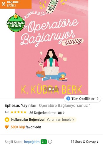 Operatöre Bağlanıyorsunuz - K. Kübra Berk