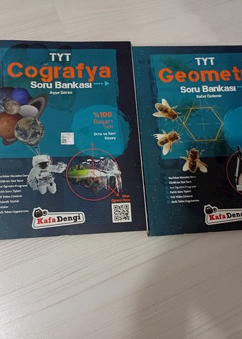 TYT Coğrafya ve Geometri Soru Bankası Seti