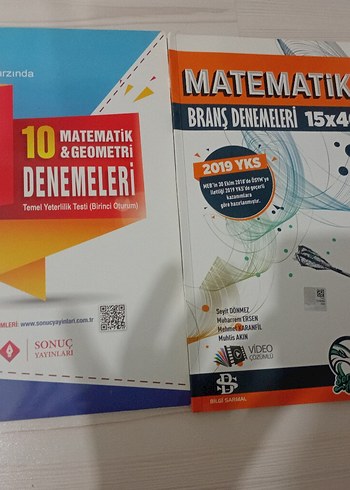 2019 YKS Matematik & Geometri Denemeleri Seti