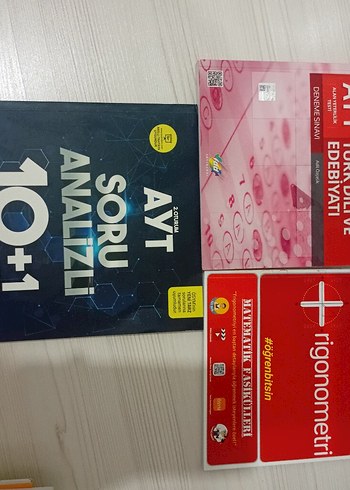 AYT Soru Analizli 10+1 Soru Bankası Kitapları