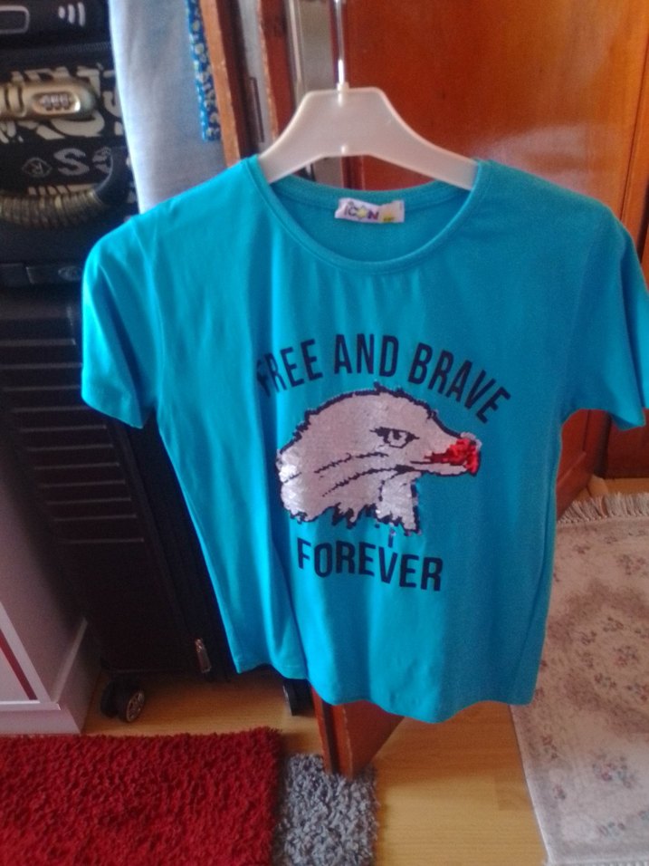 Renkli Pop Kültür Erkek tişört - Görsel 3