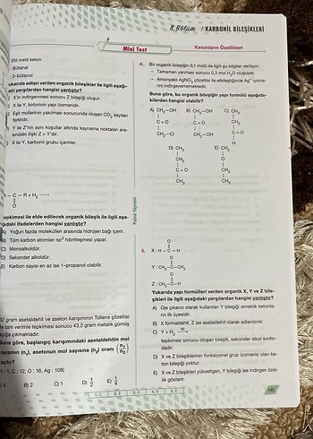  Beden Palme YKS AYT Organik Kimya Konu Anlatımlı Kitap