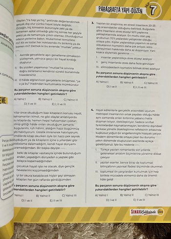  Beden Sınav Kalitesinde Paragraf Soru Bankası