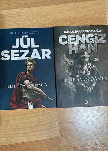 Jül Sezar ve Cengiz Han Roman Seti