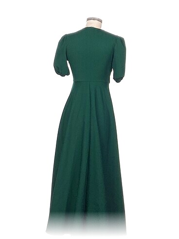s Beden Vintage Love Uzun Elbise %70 İndirimli.