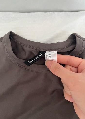 H&M H&M Kısa Kahverengi Elbise