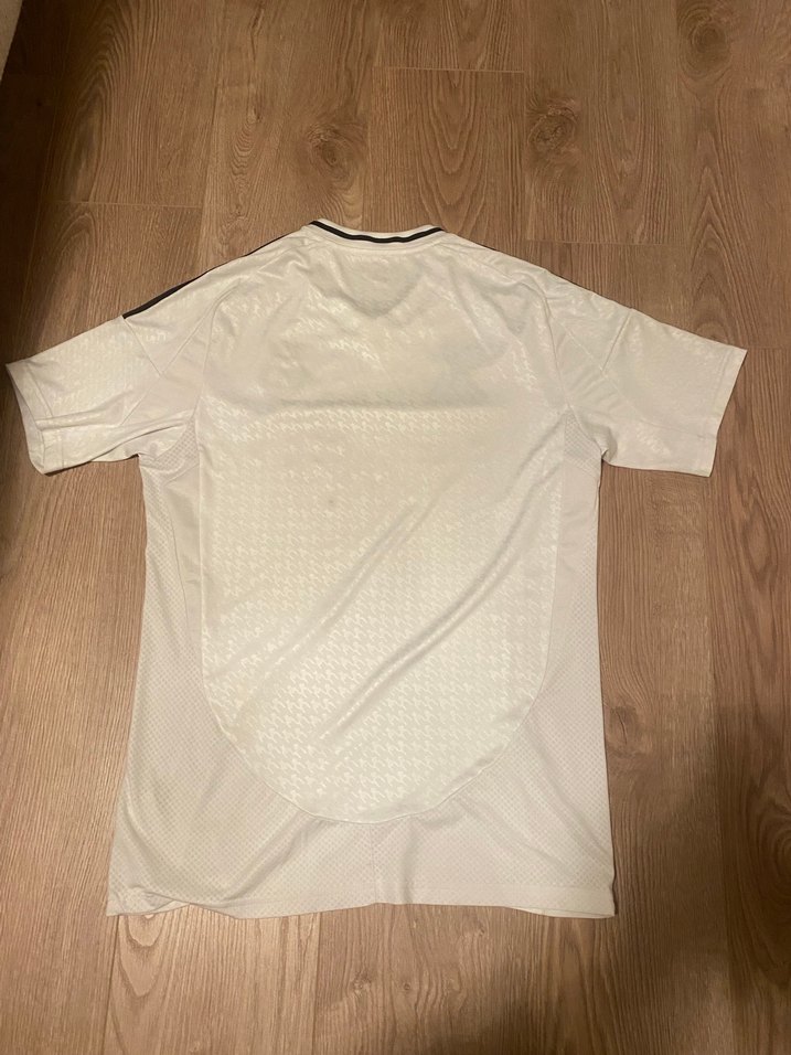 Erkek Beyaz Kısa Kollu Futbol Forması Orjinal - Görsel 2