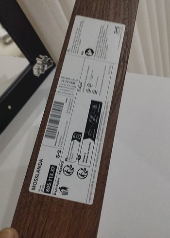 Ikea Parlak Bej Çocuk Rafı