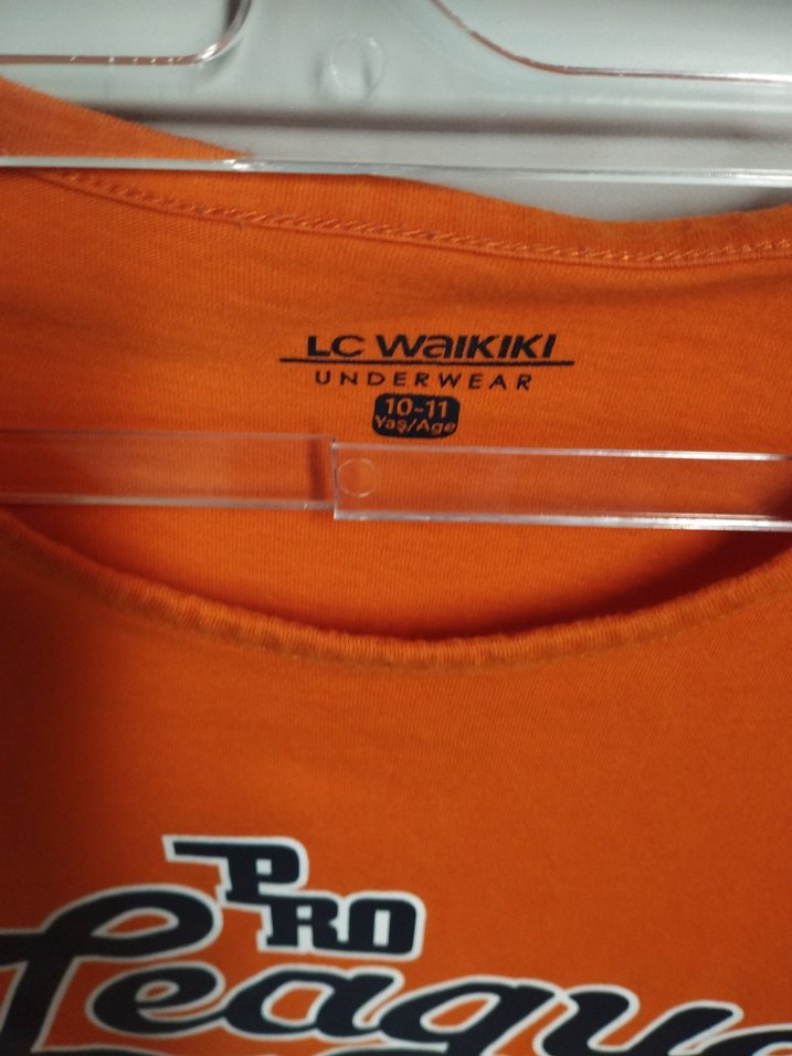 Turuncu Baskılı Erkek Çocuk Tişörtü - Görsel 5