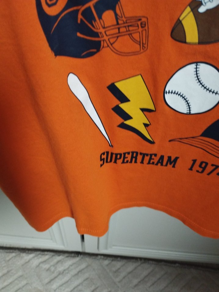 Turuncu Baskılı Erkek Çocuk Tişörtü - Görsel 3