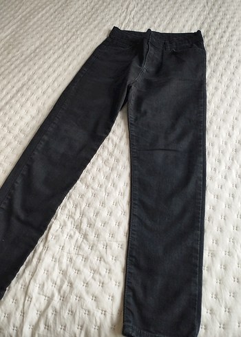 Gri Erkek Çocuk Bol Kesim Denim Pantolon - Görsel 5