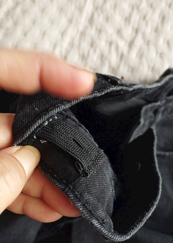 Gri Erkek Çocuk Bol Kesim Denim Pantolon - Görsel 2