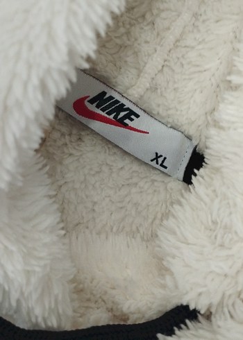 Nike Beyaz Kapüşonlu Kadın Sweatshirt - Görsel 5