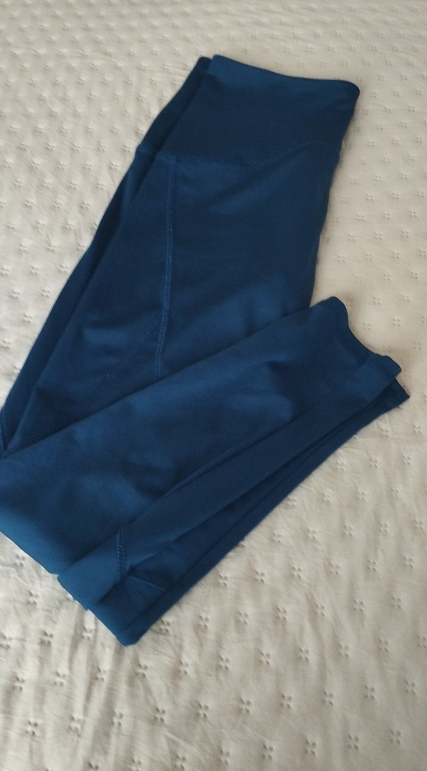 Lacivert Kadın Spor Tayt - Görsel 5