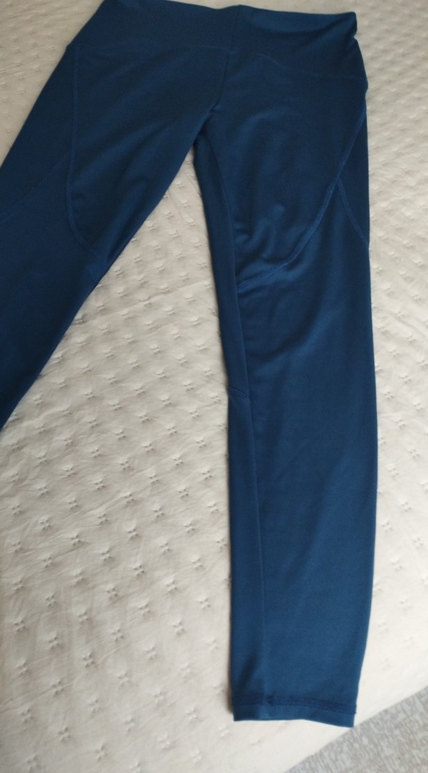 Lacivert Kadın Spor Tayt - Görsel 2