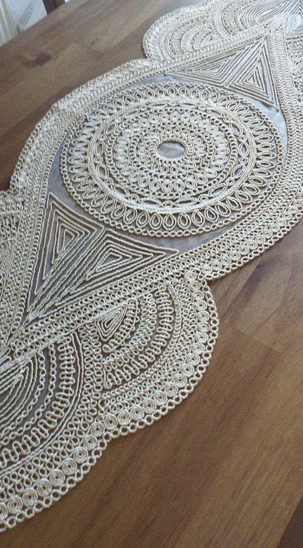 Bohem El Örgüsü Masa Koşucu - Görsel 3