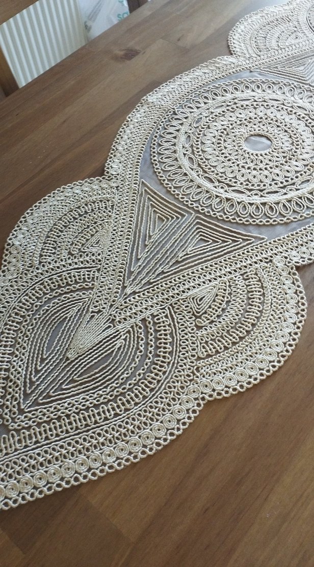 Bohem El Örgüsü Masa Koşucu - Görsel 2