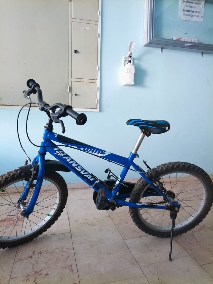 Mavi Renkli Çocuk Bisikleti - Görsel 3