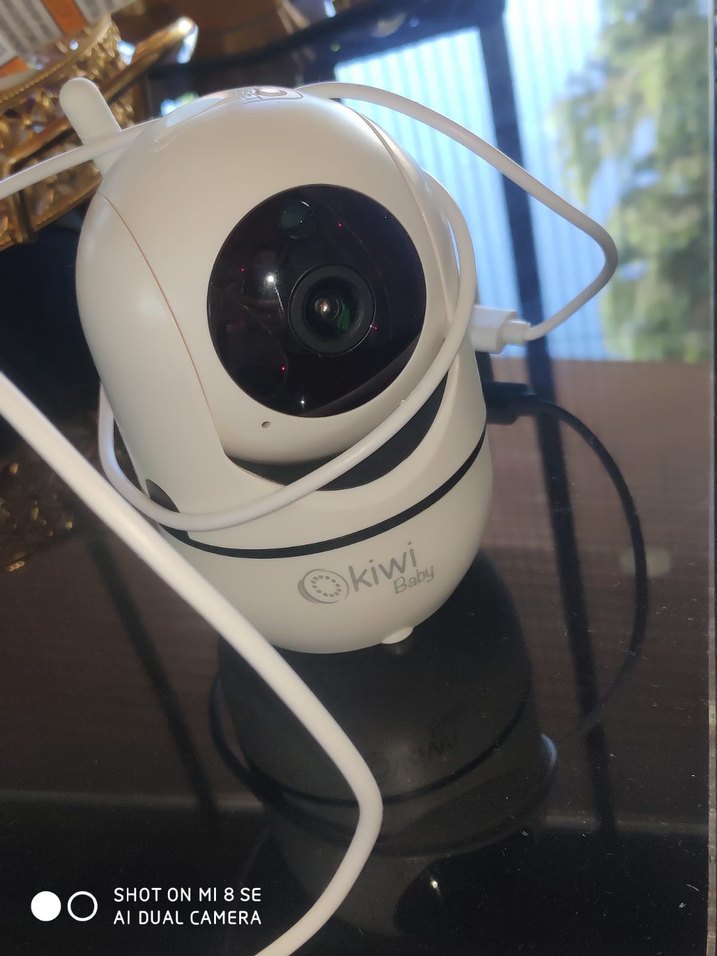 Beyaz Kiwi Baby Bebek Kamerası - Görsel 2