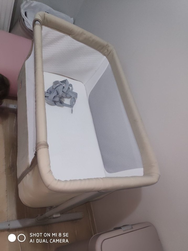 Bej ve Gri Bebek Sepeti - Görsel 3