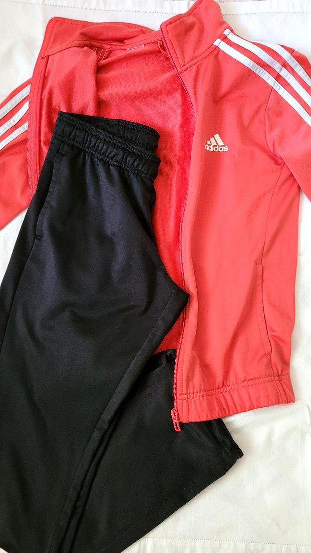 Fermuarlı Orjinal Adidas Eşofman Üstü ve Siyah Alt - Görsel 3