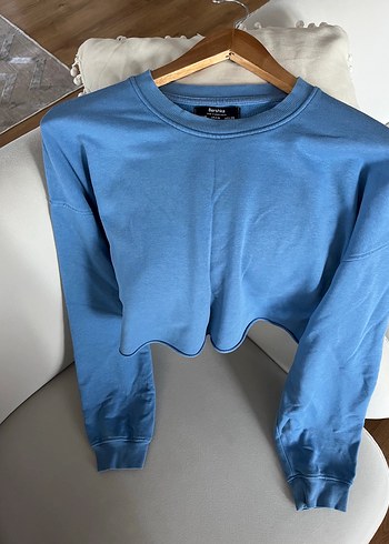 Mavi Kadın Crop Sweatshirt