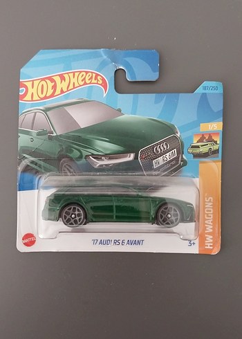 Hot Wheels '17 Audi RS 6 Avant Oyuncak Araba
