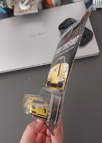 Beden Renk Sarı Hot Wheels Porsche 911 GT3 RS Oyuncak Araba