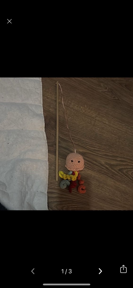 El örgüsü kedi oyuncağı - Görsel 3