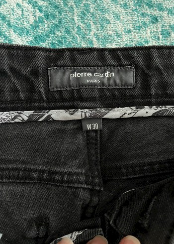 Pierre Cardin Siyah Denim Jean