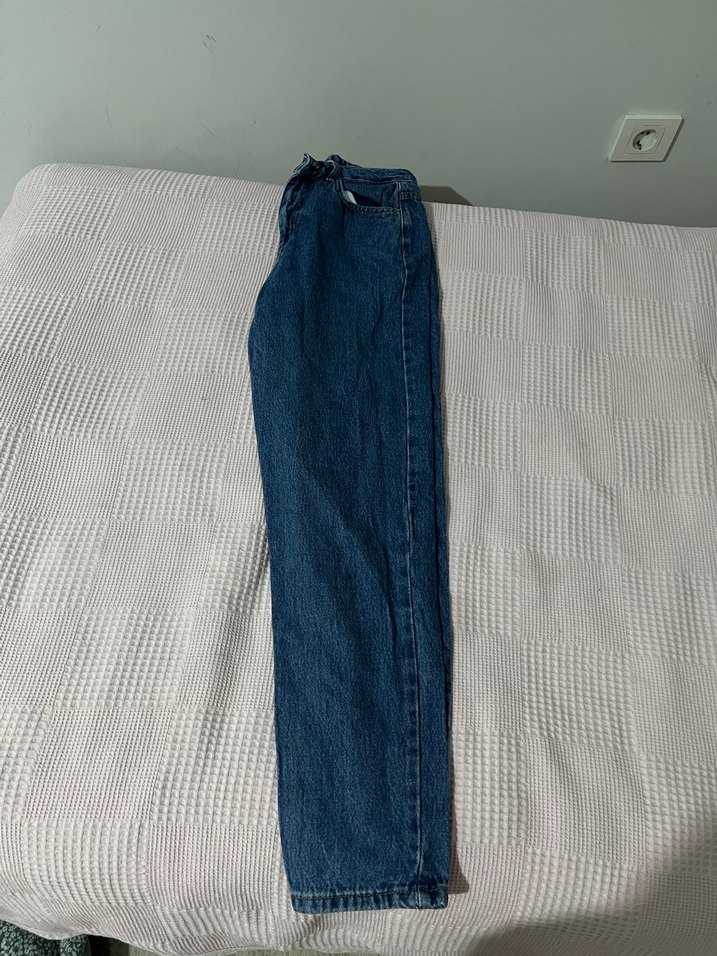 Addax Kadın Mavi Normal Boy Denim Pantolon - Görsel 3