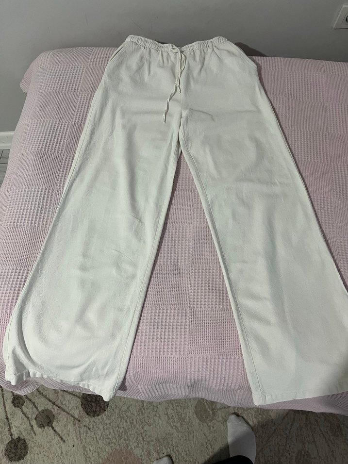 Keten pantolon - Görsel 2