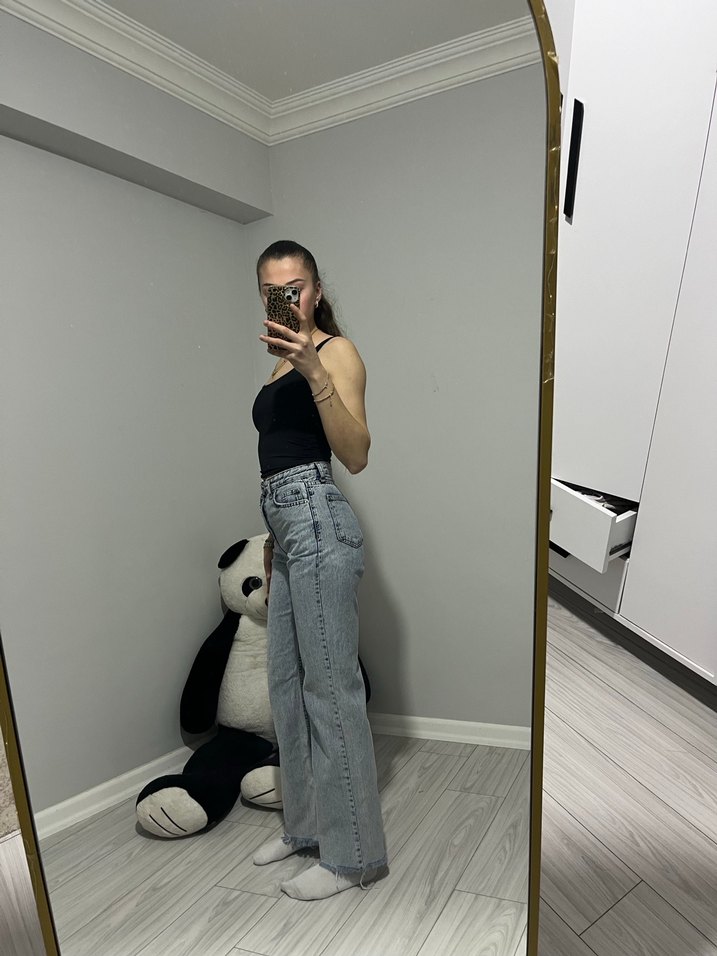 Stradivarius açık kot / Jeans - Görsel 2