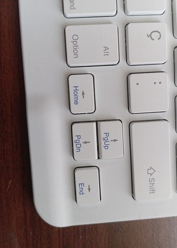 Beyaz ONEZERO Kablosuz Klavye - Görsel 3