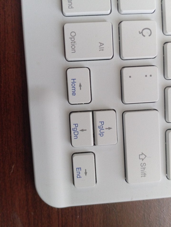 Beyaz ONEZERO Kablosuz Klavye - Görsel 3