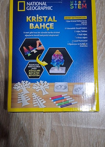National Geographic Kristal Bahçe STEM Seti - Görsel 2