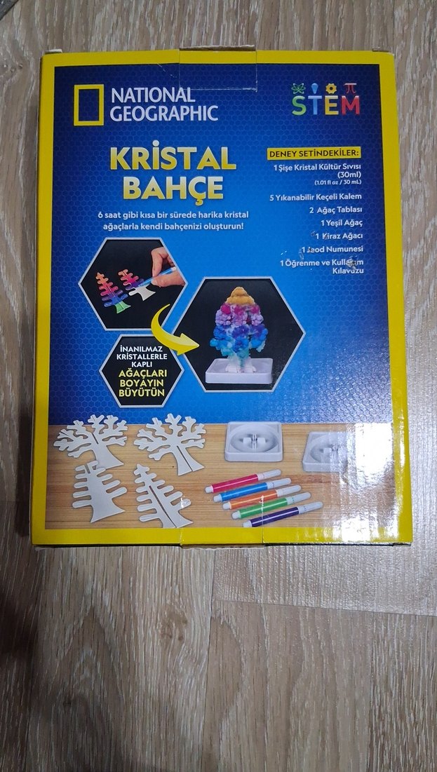 National Geographic Kristal Bahçe STEM Seti - Görsel 2