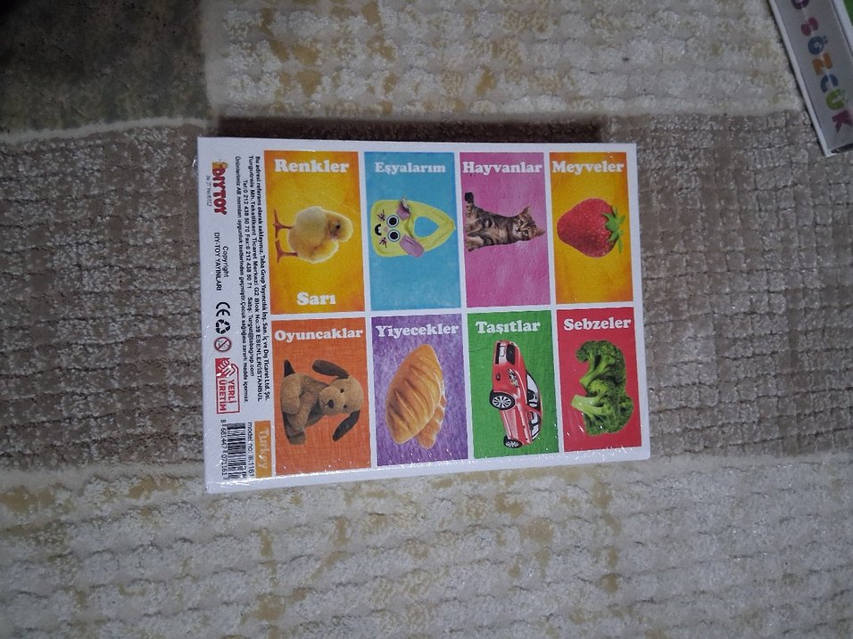 İlk 50 Sözcük Flash Kartları - Görsel 2