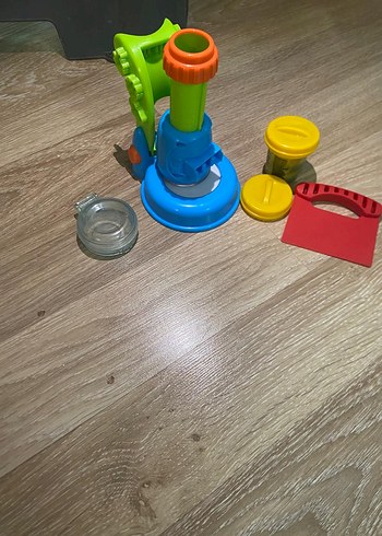 Playdoh Renkli Eğitim Oyuncak Mikroskop Seti - Görsel 3