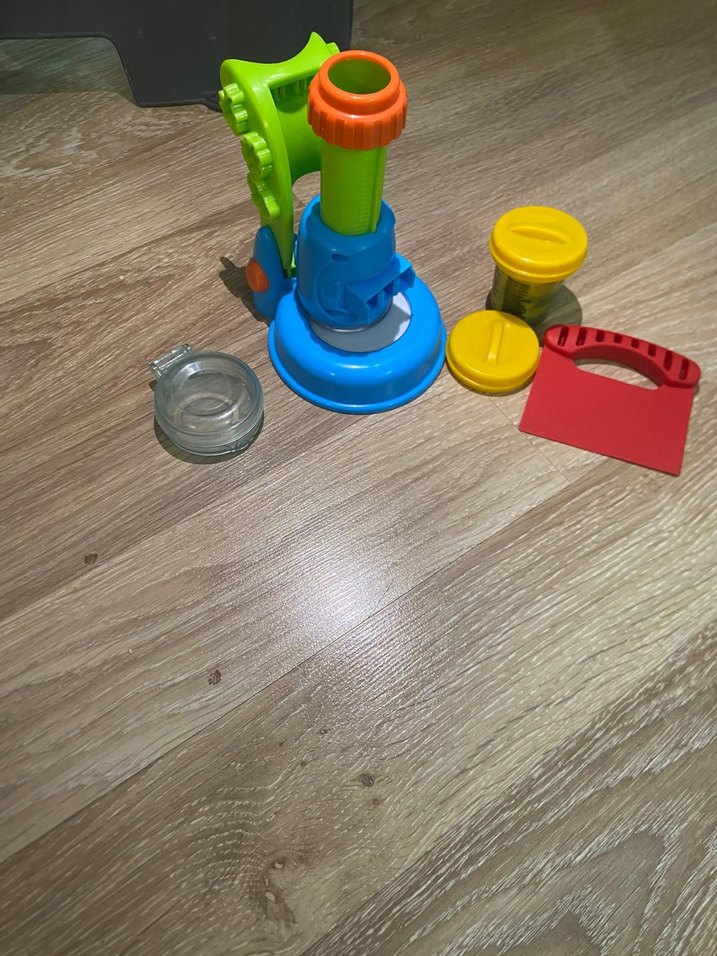 Playdoh Renkli Eğitim Oyuncak Mikroskop Seti - Görsel 3
