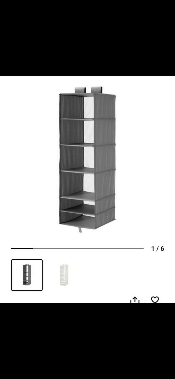 İkea Skubb Bölmeli Düzenleyici Koyu Gri - Görsel 4