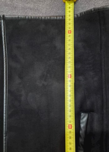 Sıfır AVVA marka Siyah Erkek Süet Kürklü ve Kapüşonlu Ceket Mont - Görsel 13