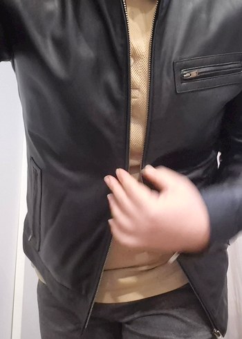 Sıfır Vakko W Collection %100 Deri Ceket - Görsel 6