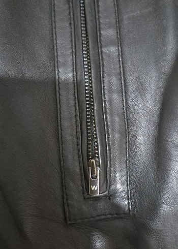Sıfır Vakko W Collection %100 Deri Ceket - Görsel 2
