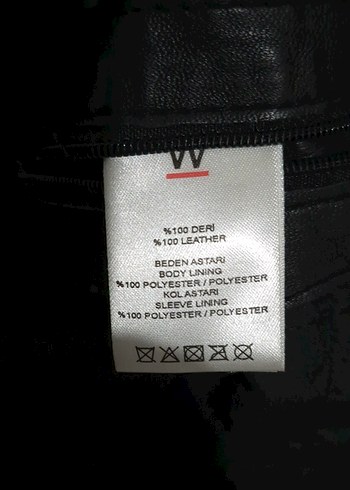 Sıfır Vakko W Collection %100 Deri Ceket - Görsel 3