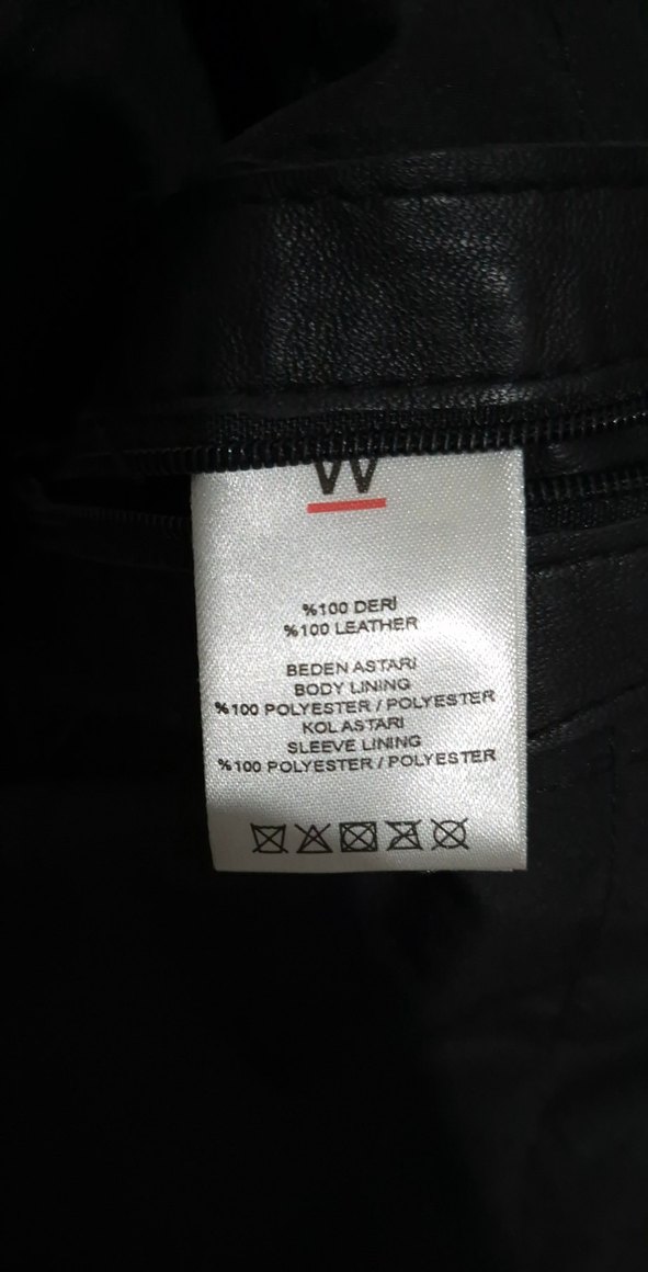 Sıfır Vakko W Collection %100 Deri Ceket - Görsel 3