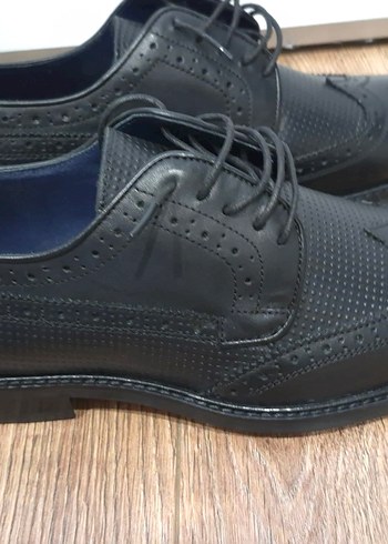 SIFIR DS DAMAT HAKİKİ DERİ KLASİK AYAKKABI - Görsel 2