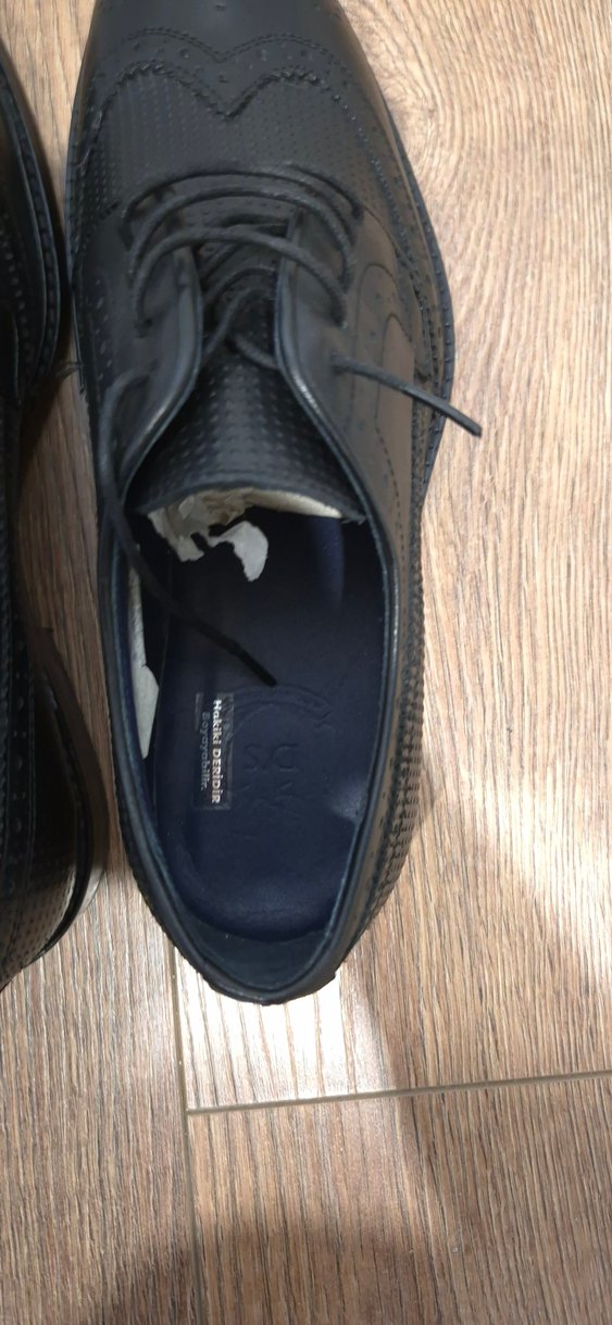 SIFIR DS DAMAT HAKİKİ DERİ KLASİK AYAKKABI - Görsel 4